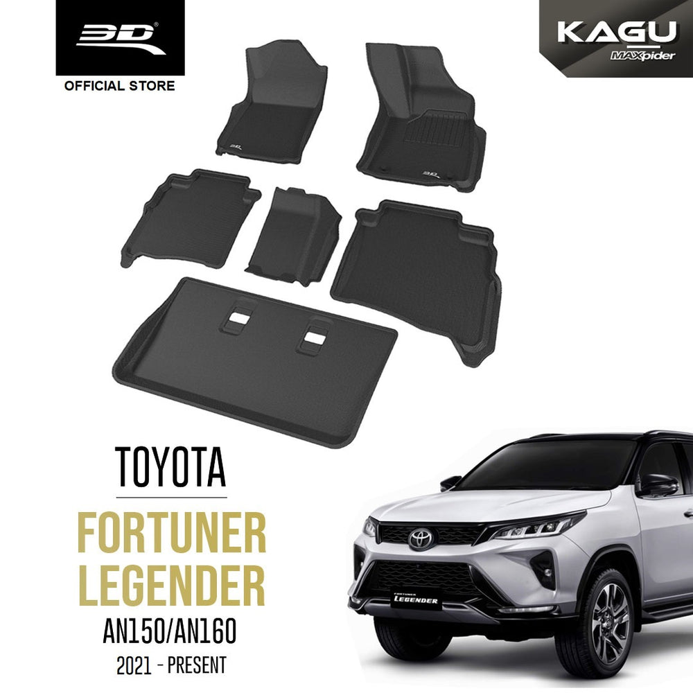 TOYOTA FORTUNER LEGENDER [2015 - PRESENT] - 3D® KAGU Car Mat