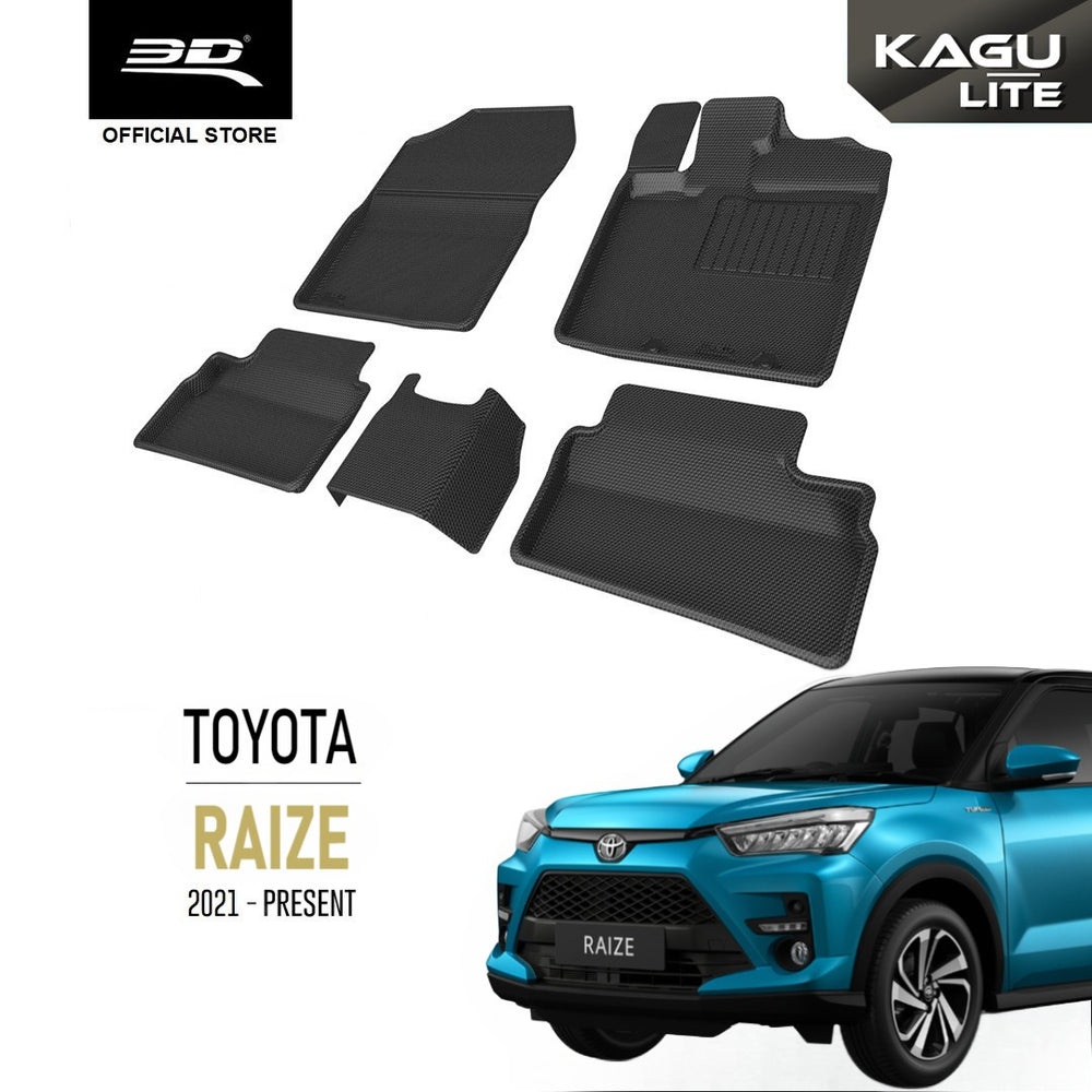 TOYOTA RAIZE [2021 – PRESENT] - 3D® KAGU Car Mat